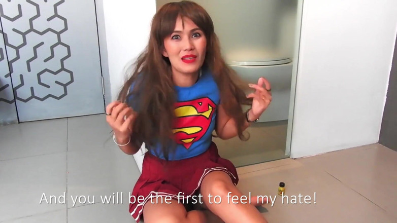 Asian Pussy Vision: Superwoman przeciwko tobie i światu - niestandardowy klip część 5