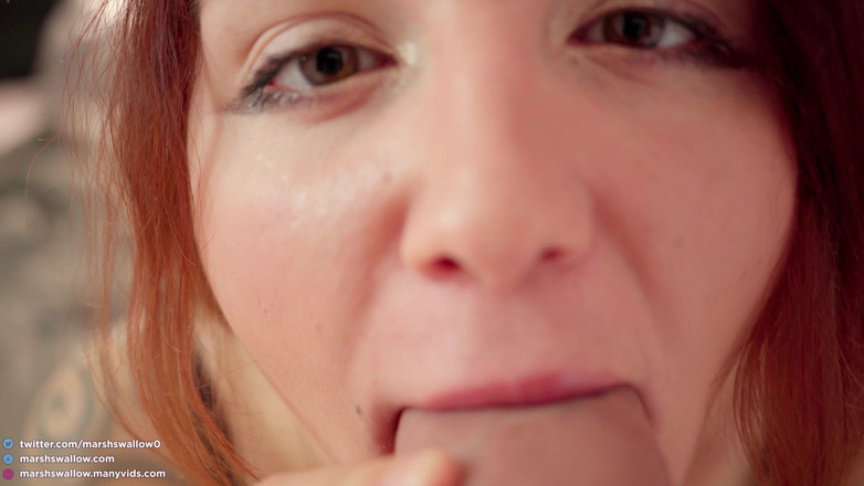 Marshswallow: エクストラクローズアップ視点フェラチオ