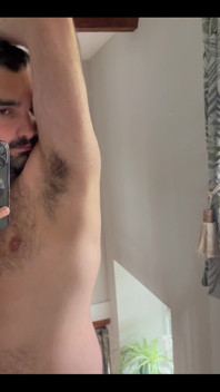Giving a Sniff to My Hairy Pits After the Gym