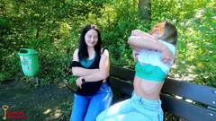 Emma Secret: Extremer dreier im park!