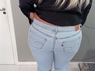 Sexy ass CDzinhafx: Mój duży tyłek ubrany w mikro bikini!