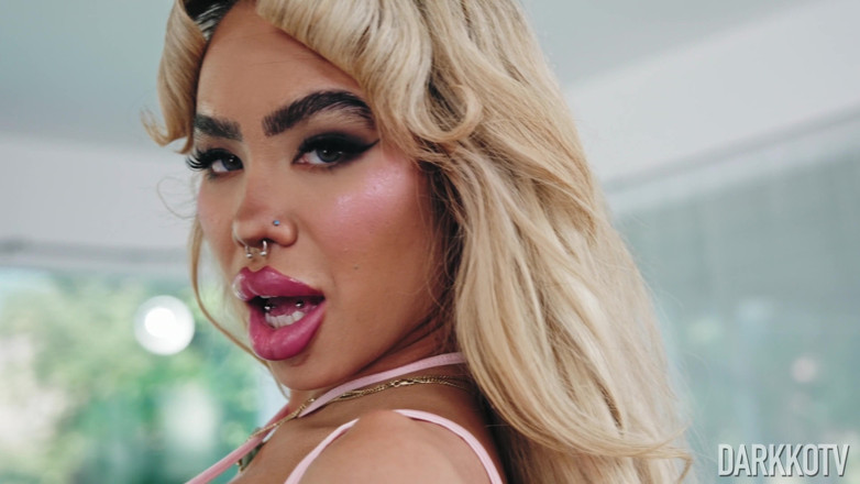 DarkkoTV: Luna luxe pompino ragazza rotonda con jonni darkko