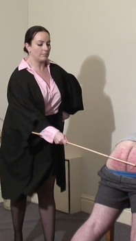Caned by the Headmistress