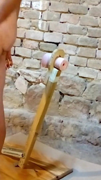 ยืนเย็ดหี Fleshlight ช่วยตัวเอง
