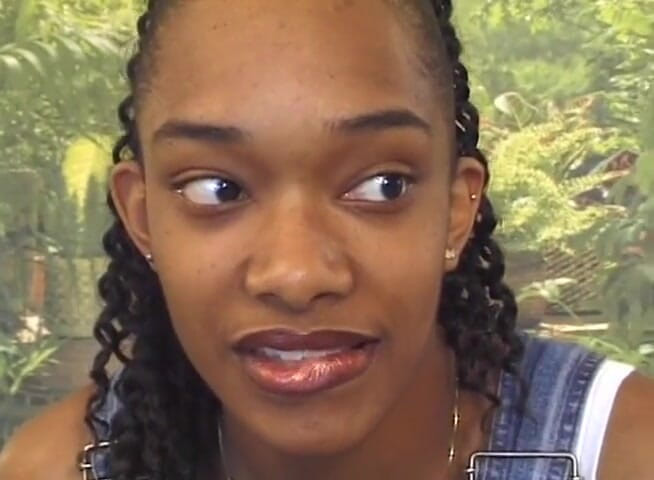 Black Jass: Gorgeous ebony teen pussy licked and fucked at sex audition