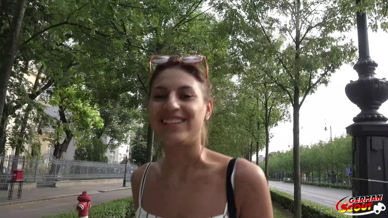 German Scout: German Scout - Latina Girl with Small Ass and Petite Tits...