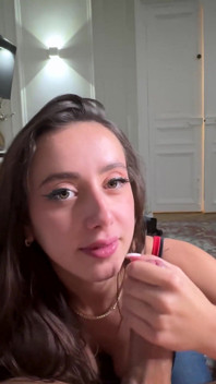 A Naughty Lingerie Fitting That Ends up with Blowjob and Sex in Bed