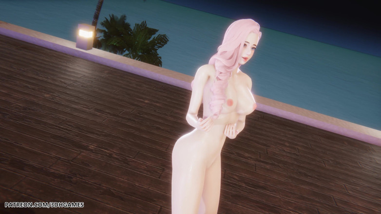 3D-Hentai Games: [mmd] Hyolyn - Vedi sea Seraphine la sexy danza nuda league...