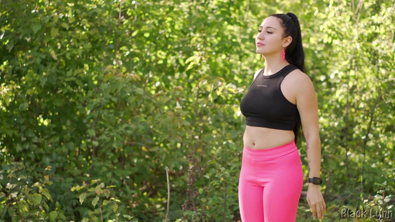 YSP Studio: Outdoor Yoga PAWG Girl Made Me Fuck Her