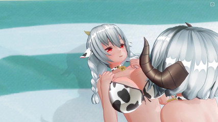 H3DC: Gadis sapi yuri hentai 3d meniduri pacarnya