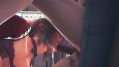 Femboy Yaoi - Nobu Blowjob in Subway