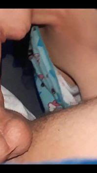 MILF Stepmom Breaks Into Her Stepson's Room at Night When He's Alone to Suck Him off
