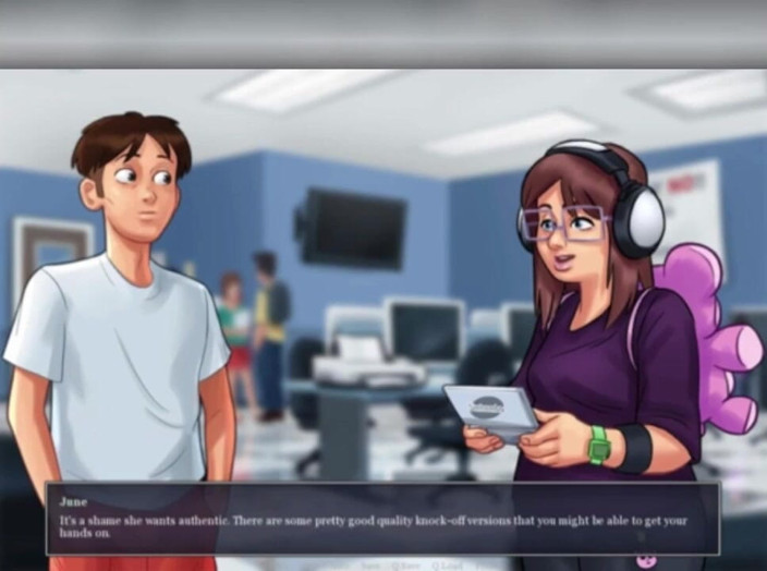 3DXXXTEEN2 Cartoon: Diane décide d'emménager. Dessin animé porno en 3D, sexe