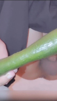Desi Gay Boy with 12 Inch Dildo