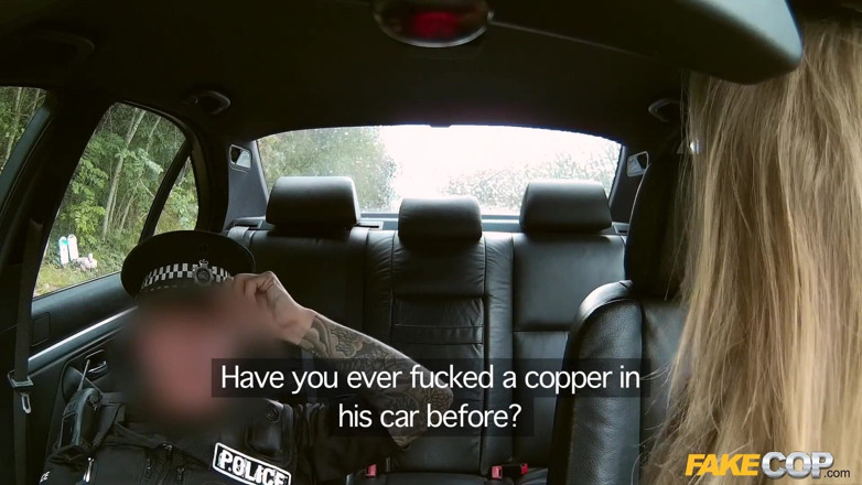 Fake Cop: Fake cop - camion stop tentazione: cutie troia scopata duramente nella...