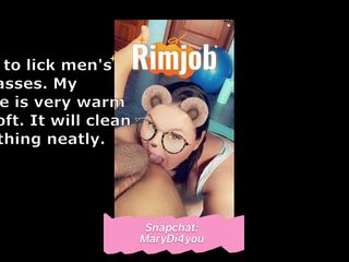 Anal stepmom Mary Di: Rimming. I want to Lick a man&#039;s ANUS with my...
