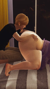 Cheeky Empa. รูมเมทของเธอเลียตูดเพื่อเขาจะได้เล่นเกมคอนโซลกับเพื่อนๆ Emptie41