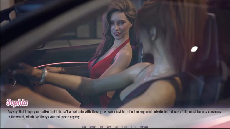 Johannes Gaming: Sophia Parker Desires - 1 the Museum Night Got Wild