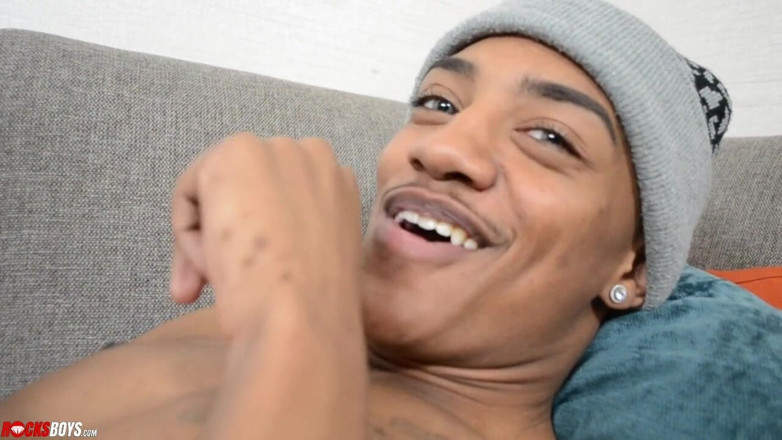 RocksBoys: Deon Parker stroking hig big dick