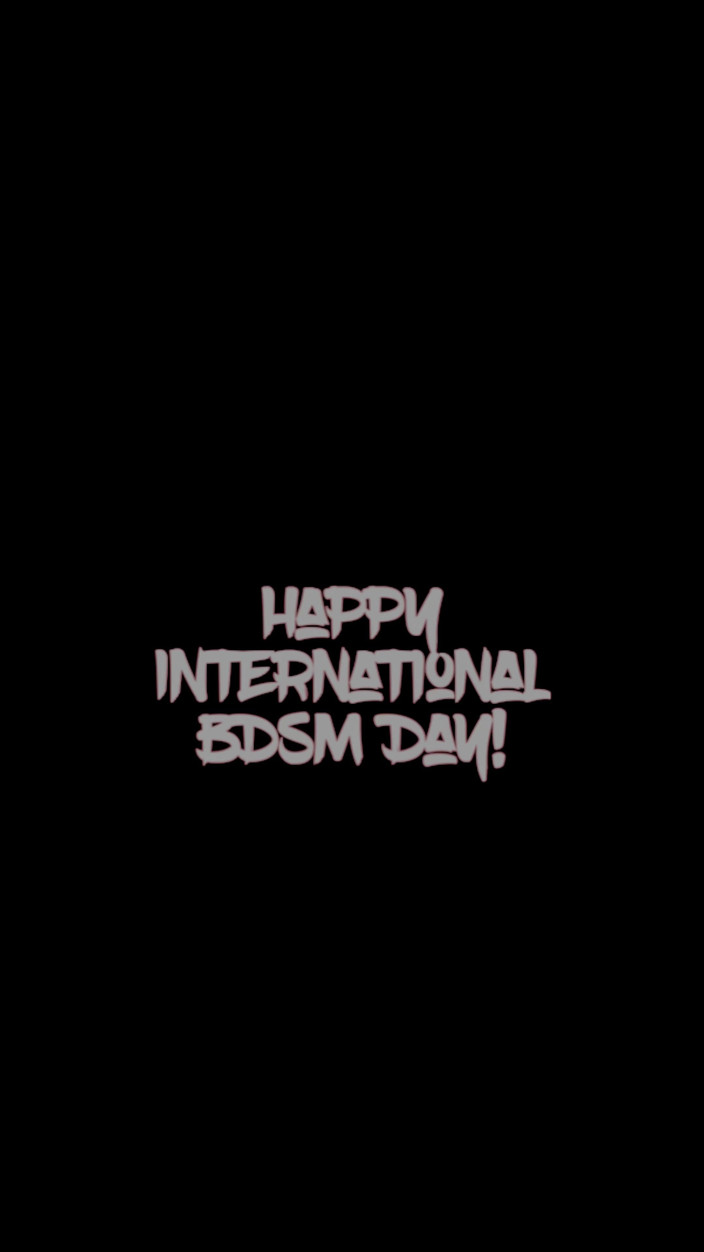Runmatildarun: Happy International BDSM Day!