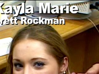 Edge Interactive Publishing: Kayla Marie e Brett Rockman collegegirl chupam facial