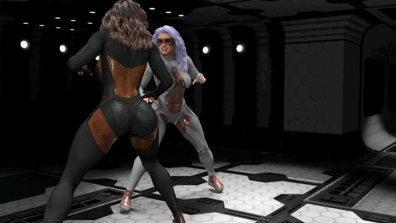 Custom Fantasy Productions: 叙事詩SFのgirlfightの