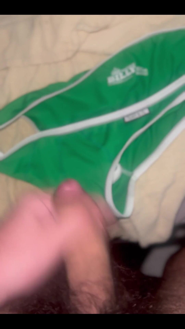 Watch Me Blow on an Old Pair of Jocks Who Wants It (Twink tony)
