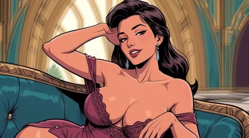 Huge Boobs: Ai Niesamowite eleganckie panie z kreskówek