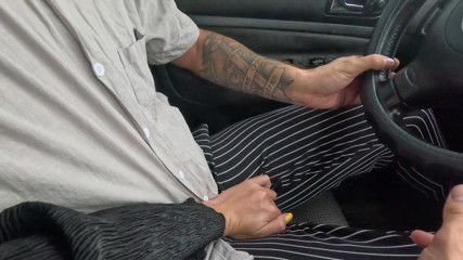 HotPrincessUA: Driving Instructors Harsh Control Cranking JOI
