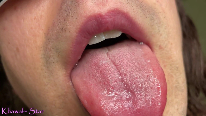 Khawal Star: Khawal - árabe árabe, fetiche por lábios, closeup whiteboy
