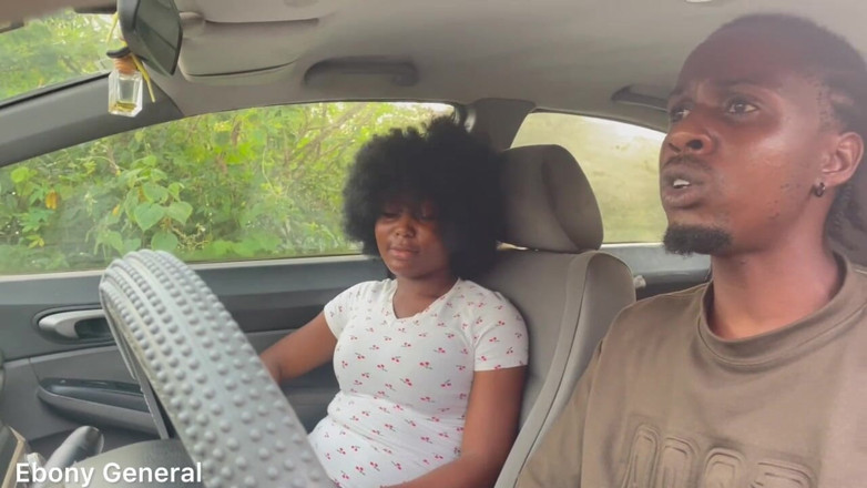 General01: Ebony Pretty Damsel Could Not Pay for Her Ride and...