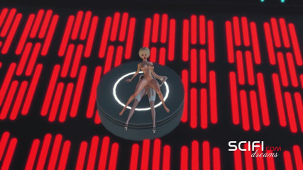 3dxpassion: Sci-Fi walls. Sex cyborg and beautiful girl in the planet...