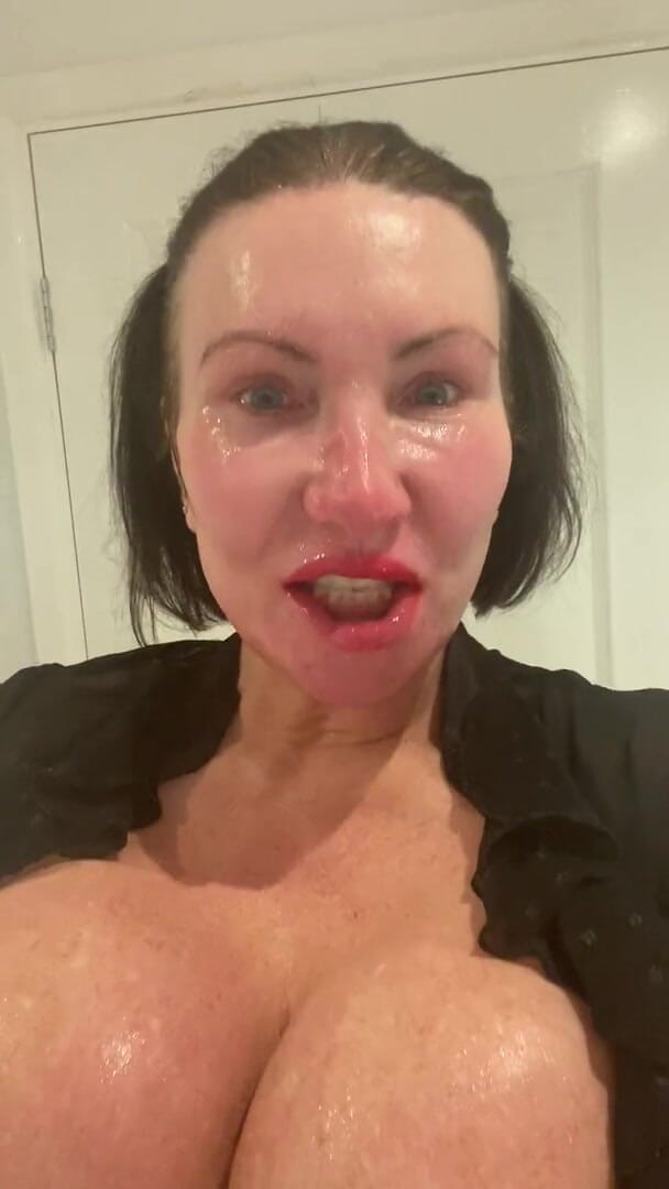 Sophie James: Extreme ruin saliva snot face covered
