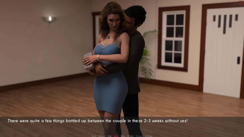 Visual Novels: 마누라와 계모 63부 - 아내의 발을 빨아