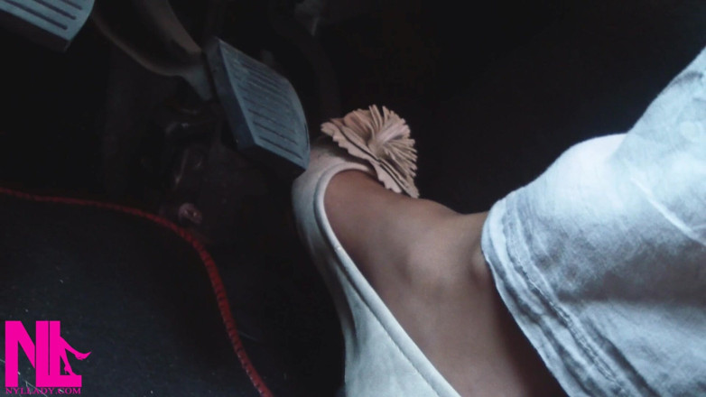 Nyllady: Pedal Pumping and Driving in Highway in Soft Worn Out...