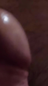 Big Uncut Cock Wanking and Cumming Close up in Bathroom