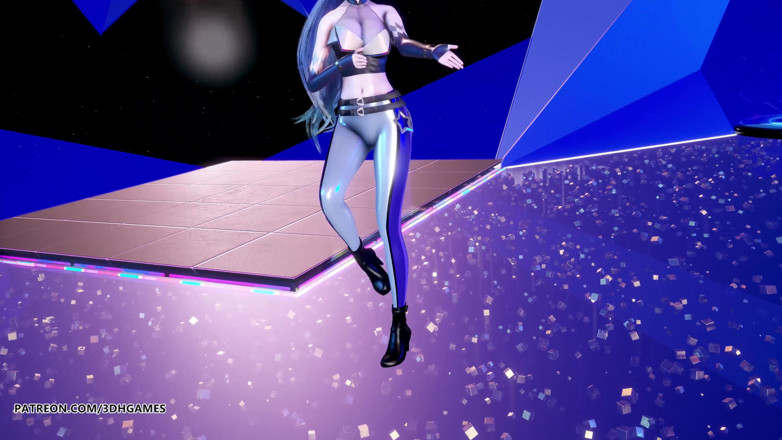 3D-Hentai Games: [MMD] (G) I-DLE - Latata Kaisa liga de striptease caliente de leyendas...