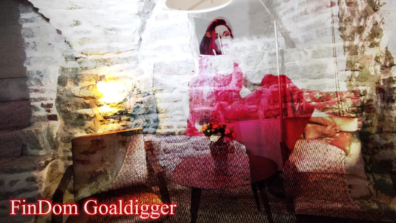 FinDom Goaldigger: तुम सिर्फ मेरे पैरों के नीचे धूल कर रहे हो