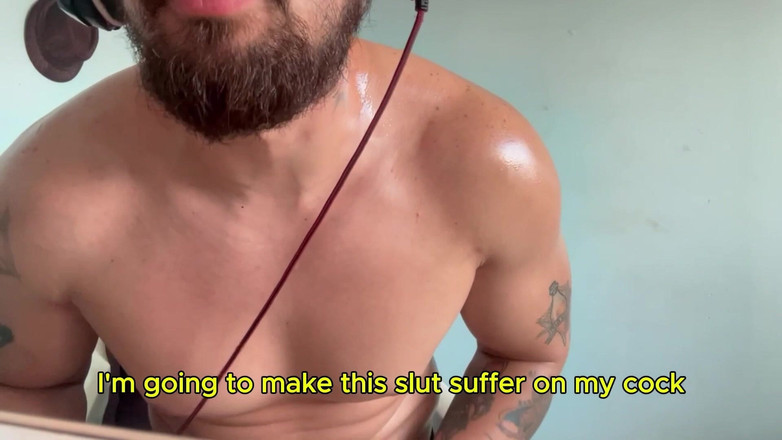 Neitan Safado: Mluvení s cuckoldem před šukáním jeho ženy – špinavé řeči a masturbace