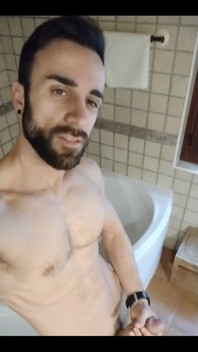 Feeling Horny in the Bathroom