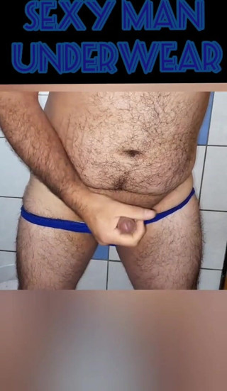 Davidandrexxx: Sexy blue thong