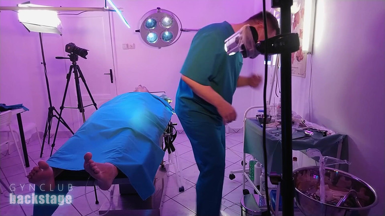 Medical fetish studio gynclub: Gyno 오르가즘