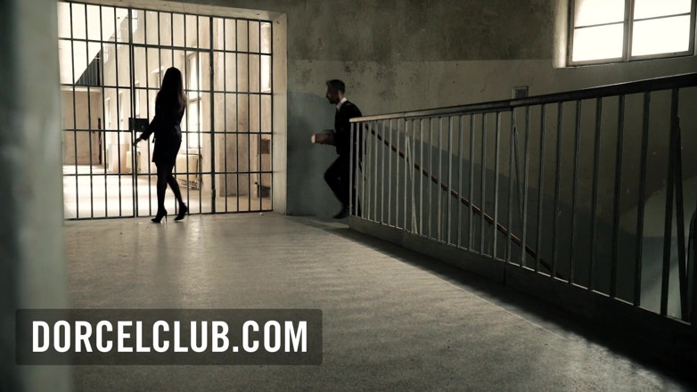 Dorcel Club: Threesome with the sexy blonde prisoner