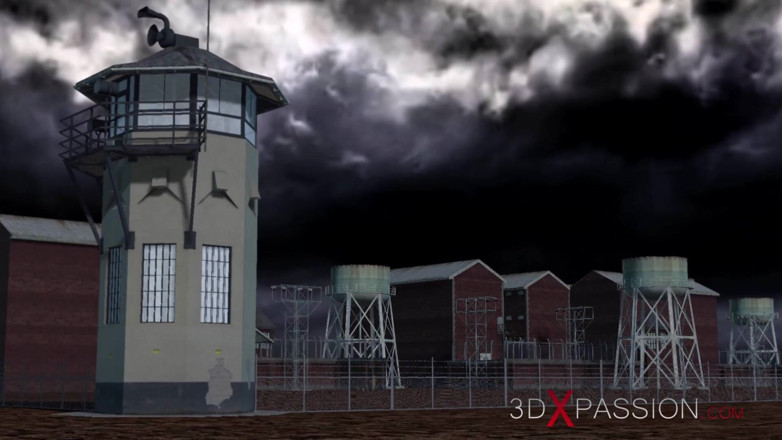 3dxpassion: Rough sex in prison! Harley Quinn fucks hard a female...