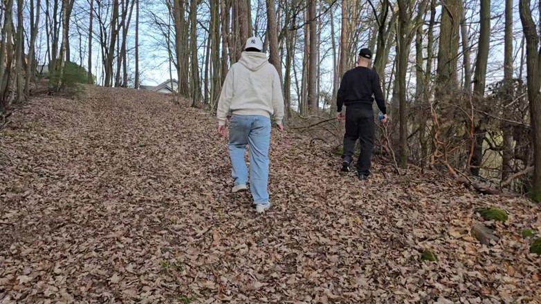 boyzxy212: Outdoor Sex in the Woods with My Gay Slut - He...