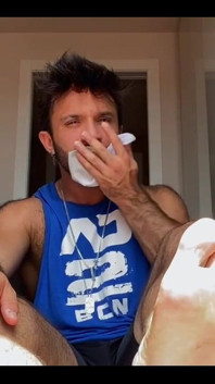 I Love Smelling Sneakers, Socks, and Feet That Have Been Sweating All Day... Mmmm, Cumming on Them and Licking Them