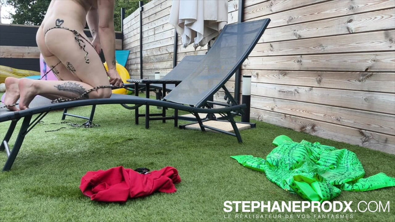 Stephprodx: Catimini é fodida por Stephaneprodx à beira da piscina