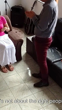 The Believer Embarrassed by Her Mistakes in the Pastor's House.
