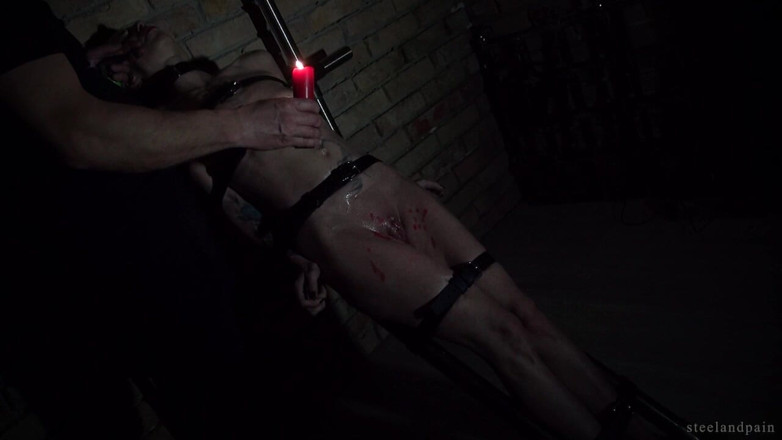 Steel and Pain Studio: Red Wax and the Ruined Orgasm Part1