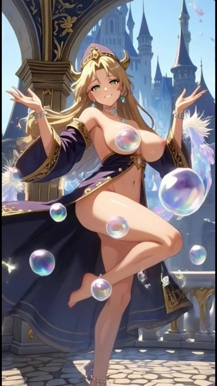 Hot girl dancing: 143. Sorcer Girls Menari (Ai Animation)